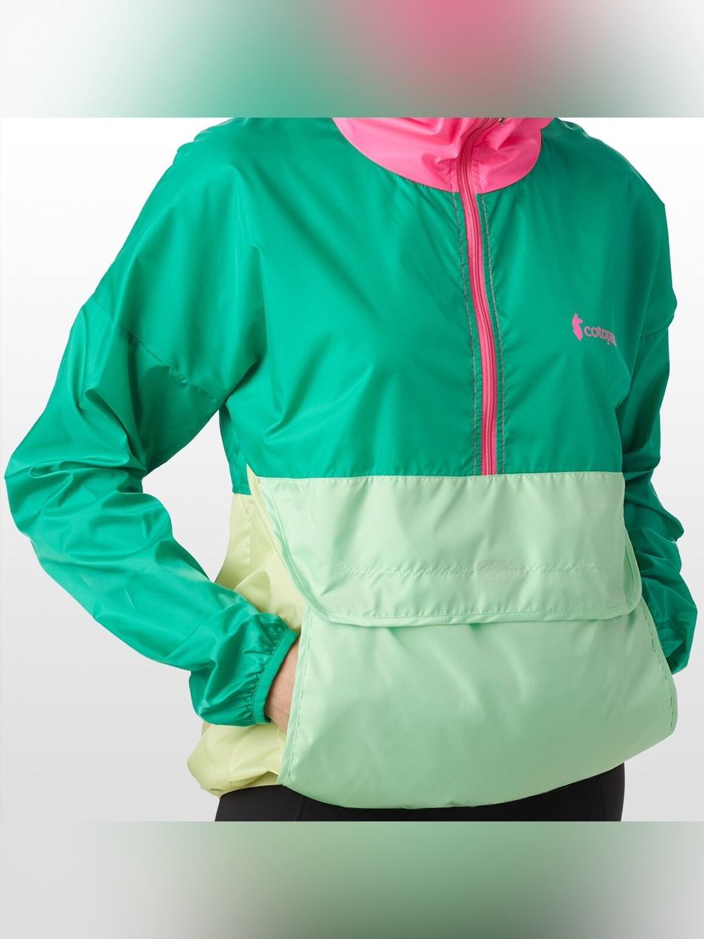 Cotopaxi Teca Half-Zip Windbreaker Size Medium